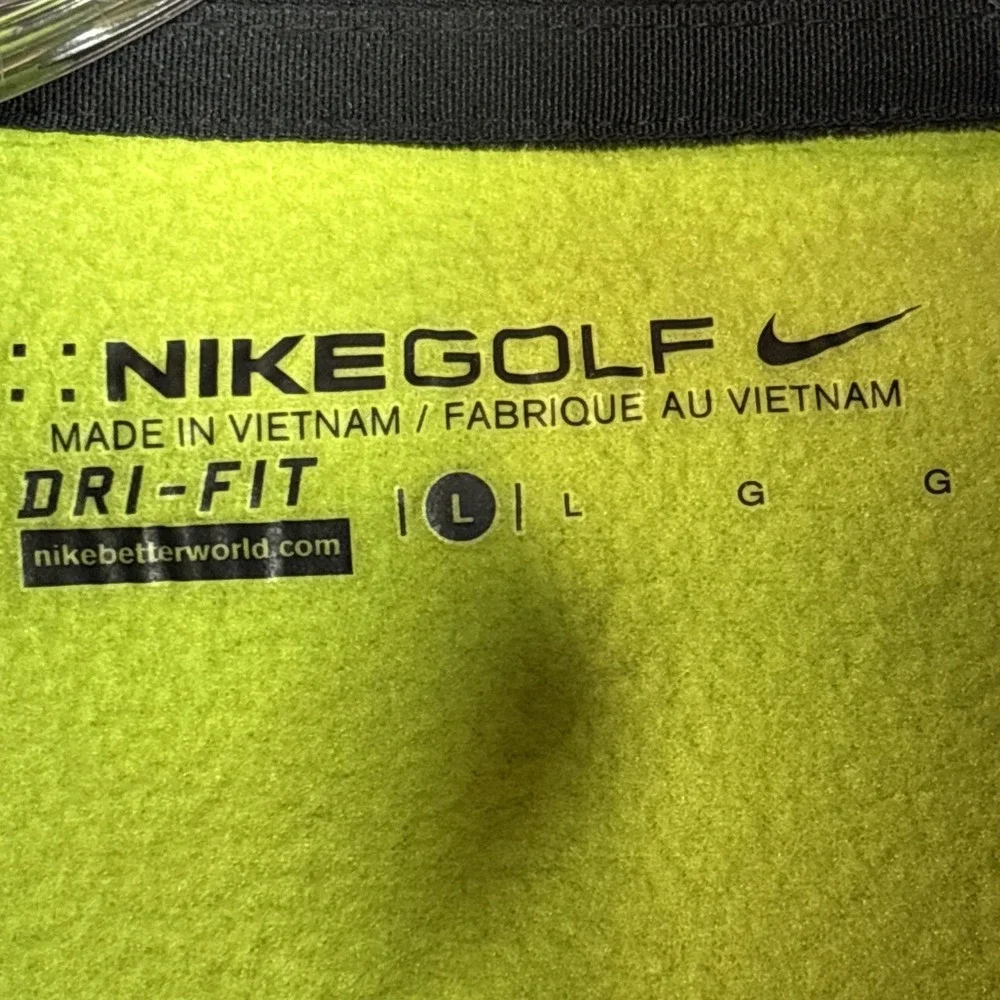 Nike Golf Dri Fit Therma Full Zip Jacket Women Large NWT Black